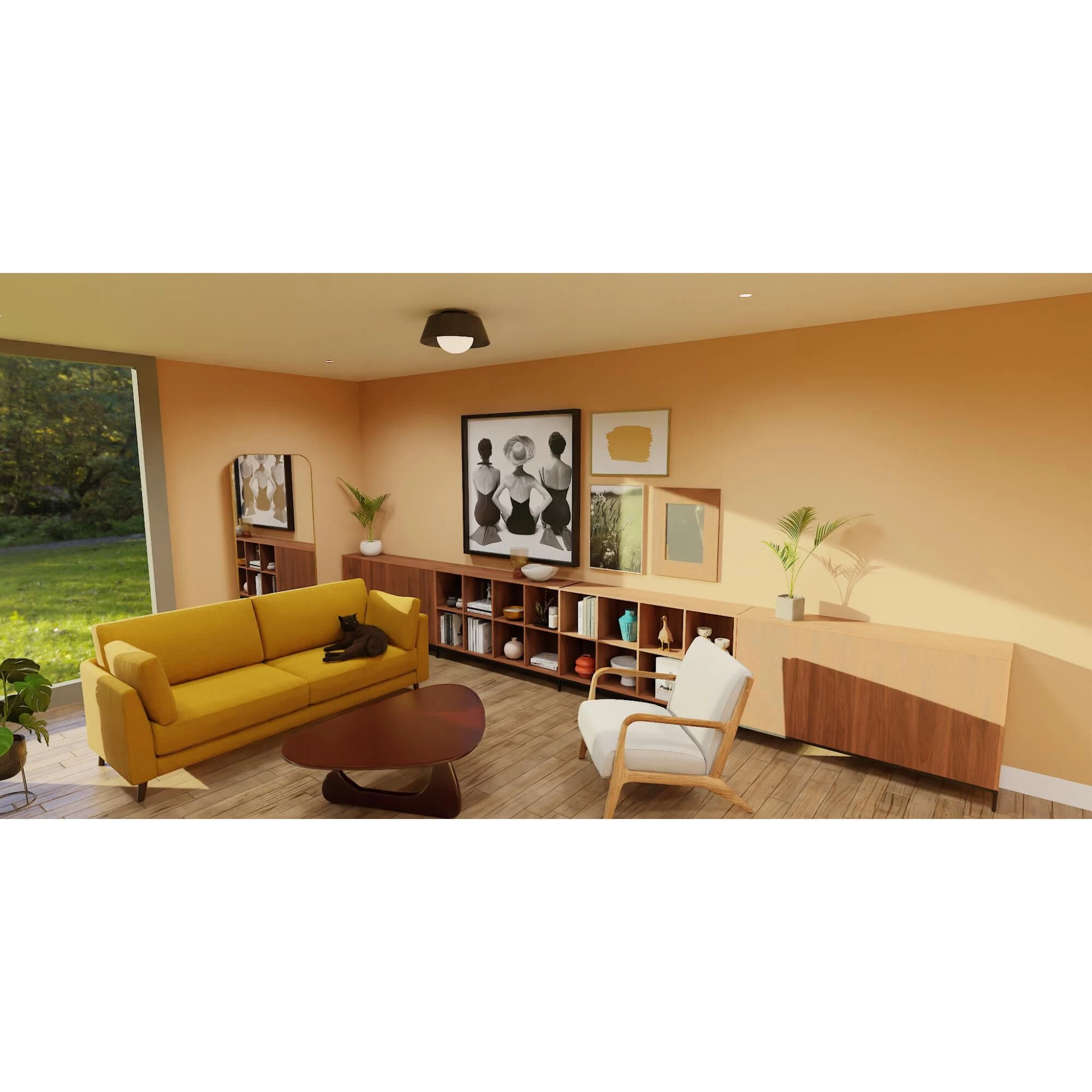 Damascus 16 Inch 1 Light Flush Mount By Quoizel - Image 6