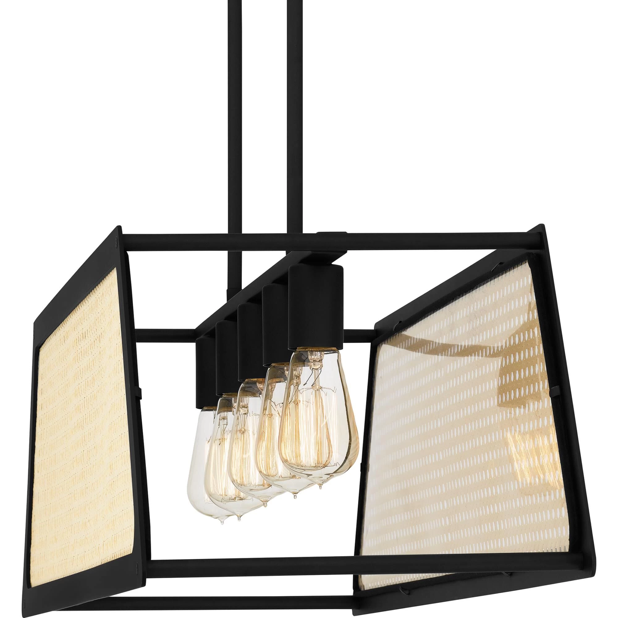 Syrah 36 Inch 5 Light Linear Suspension Light By Quoizel - Image 15