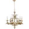 Florence 27 Inch 6 Light Chandelier By Quorum International