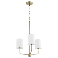 Harmony 18 Inch 3 Light Mini Chandelier By Quorum International