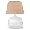 Seeded Oval Glass 22 Inch Table Lamp By Regina Andrew