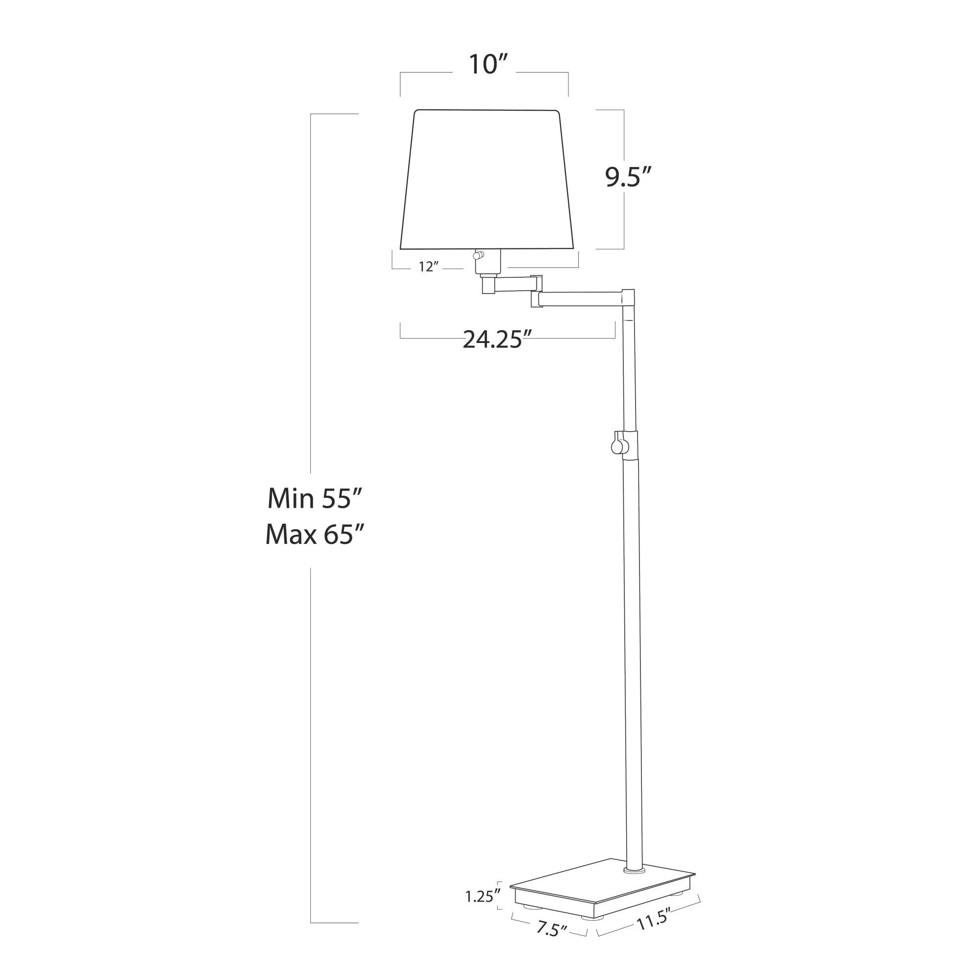 Southern Living Virtue 65 Inch Floor Lamp By Regina Andrew - Image 15