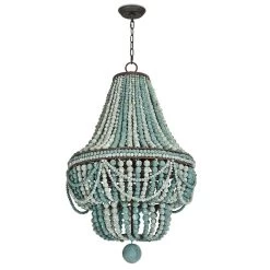 Malibu 20 Inch 6 Light Mini Chandelier By Regina Andrew