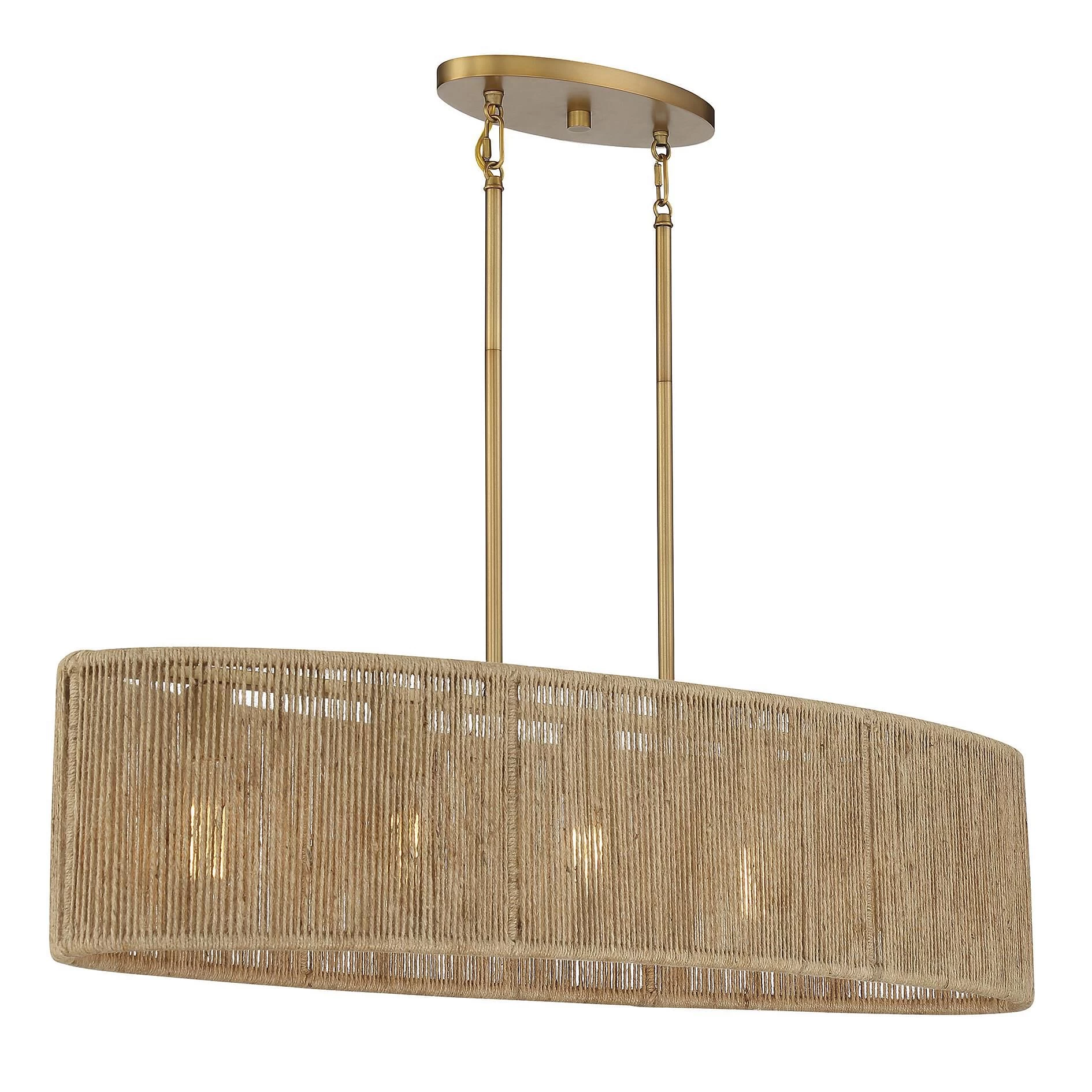 Ashe 42 Inch 5 Light Linear Suspension Light By Savoy House - Image 4