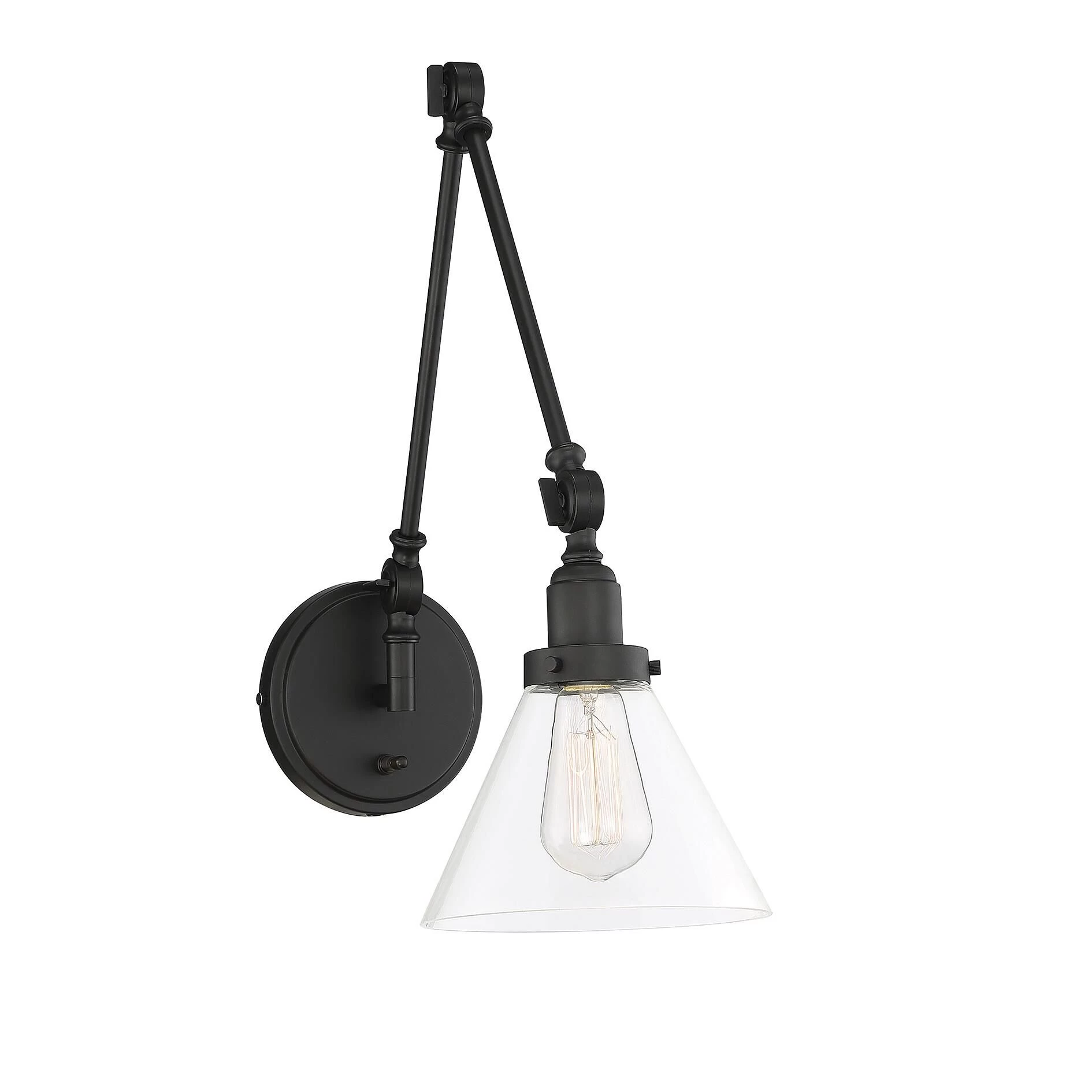 Drake Wall Swing Lamp By Savoy House