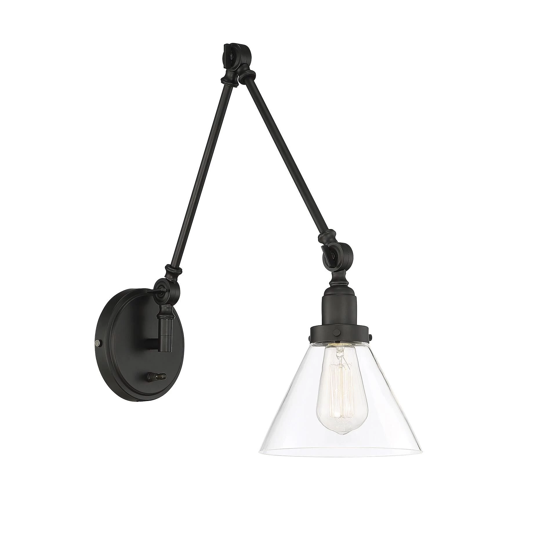 Drake Wall Swing Lamp By Savoy House - Image 2