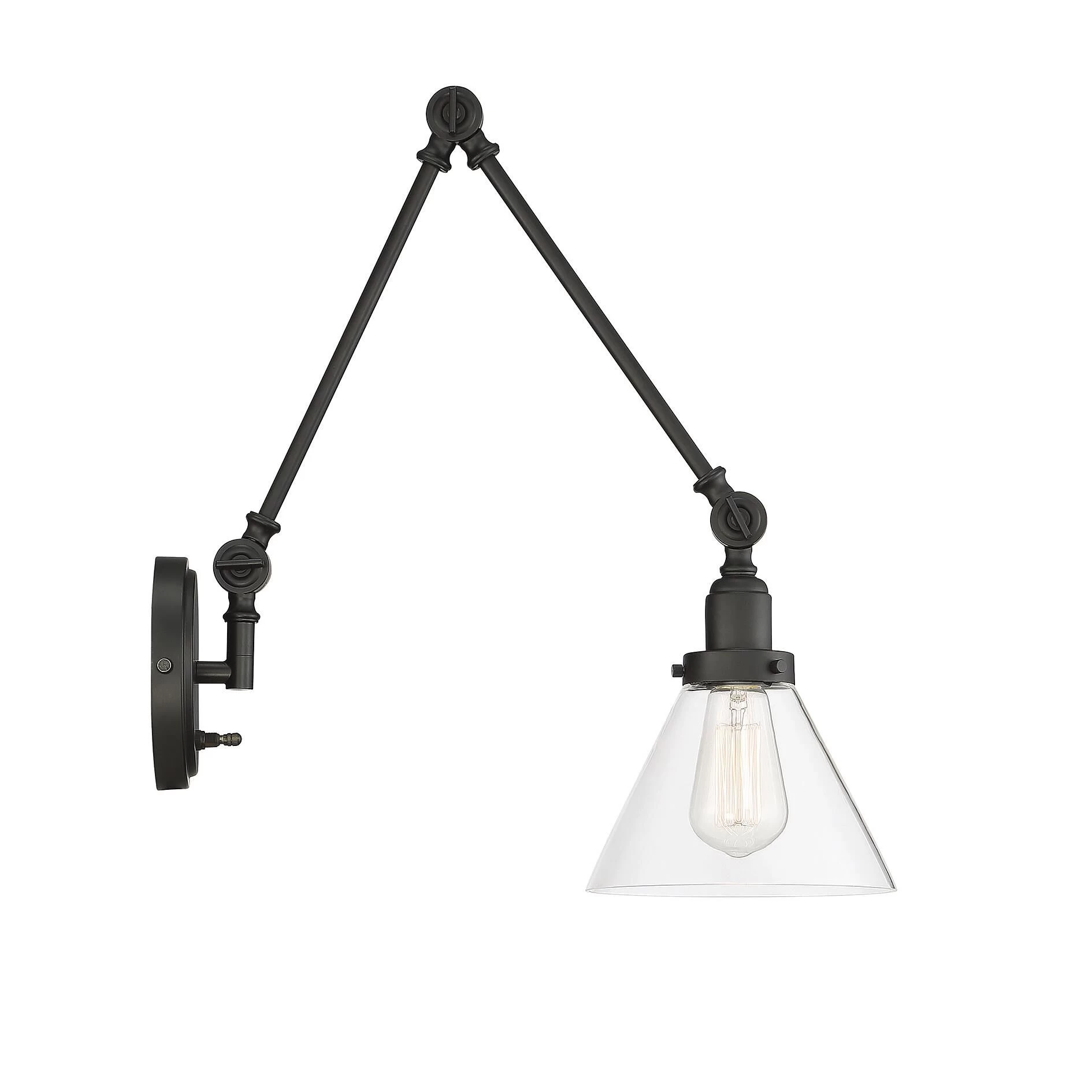 Drake Wall Swing Lamp By Savoy House - Image 3