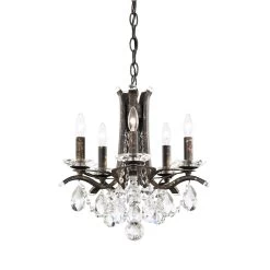 Vesca 15 Inch 5 Light Mini Chandelier By Schonbek