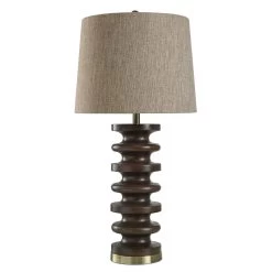 Walnut Ridge 32 Inch Table Lamp By Stylecraft