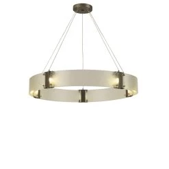 Lyra 32 Inch 5 Light Chandelier By Thumprints