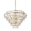 Fleur 36 Inch 10 Light Chandelier By Varaluz