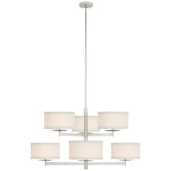 Kate Spade New York Walker 37 Inch 6 Light Chandelier By Visual Comfort Signature Collection