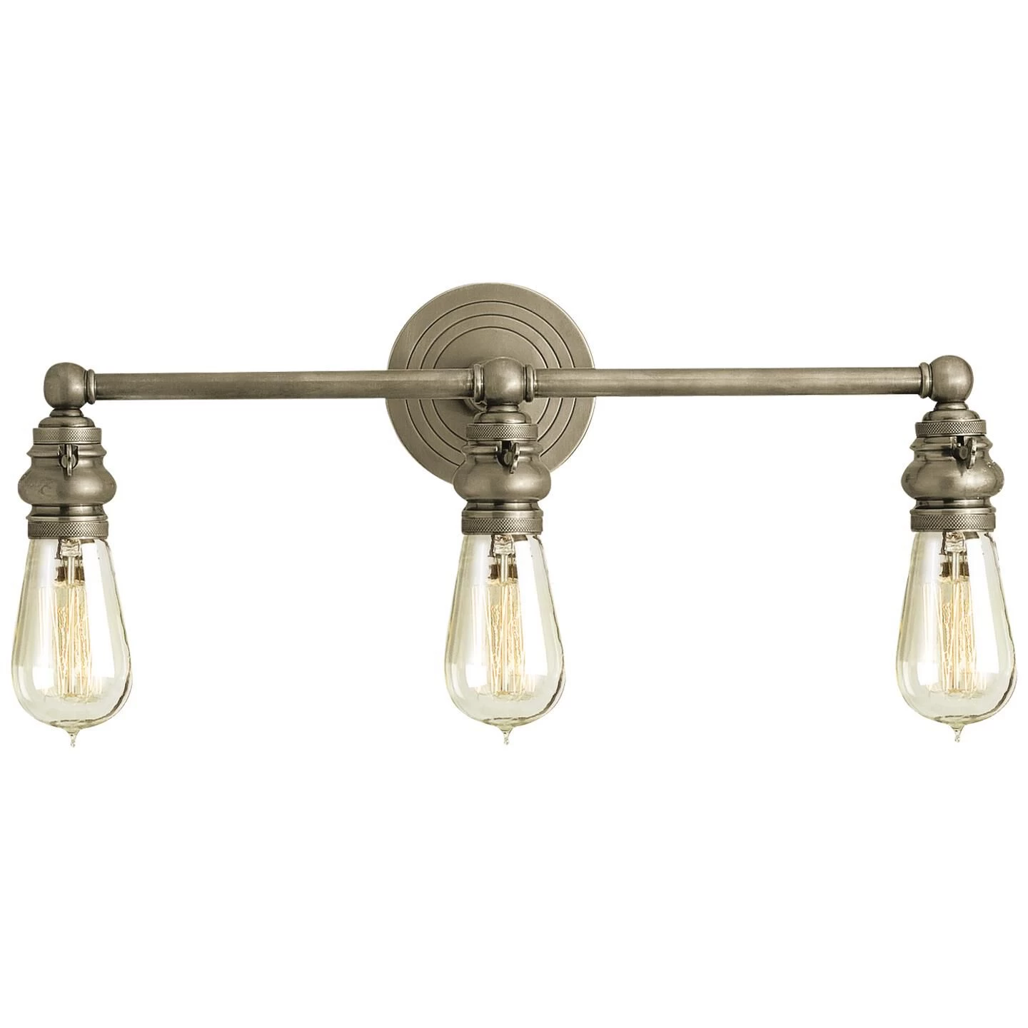 Chapman & Myers Boston 23 Inch 3 Light Bath Vanity Light By Visual Comfort Signature Collection
