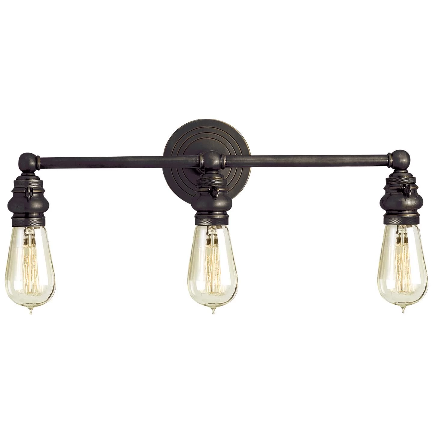 Chapman & Myers Boston 23 Inch 3 Light Bath Vanity Light By Visual Comfort Signature Collection - Image 3