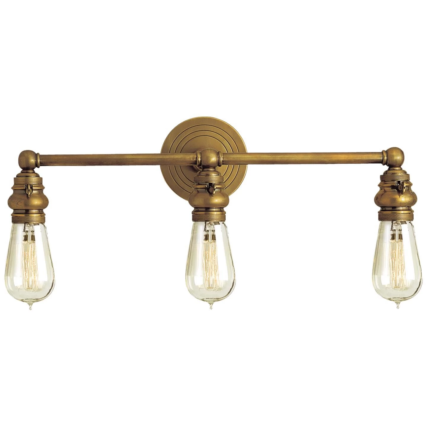 Chapman & Myers Boston 23 Inch 3 Light Bath Vanity Light By Visual Comfort Signature Collection - Image 7