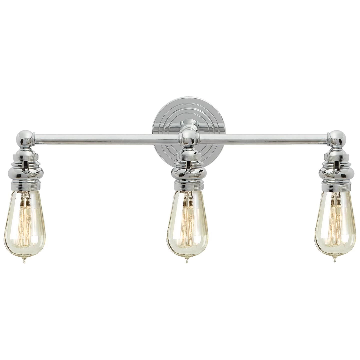 Chapman & Myers Boston 23 Inch 3 Light Bath Vanity Light By Visual Comfort Signature Collection - Image 8