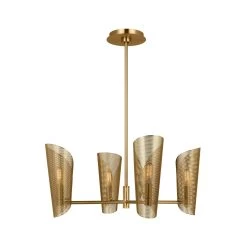 Christiane Lemieux Plivot 24 Inch 3 Light Chandelier By Visual Comfort Studio Collection