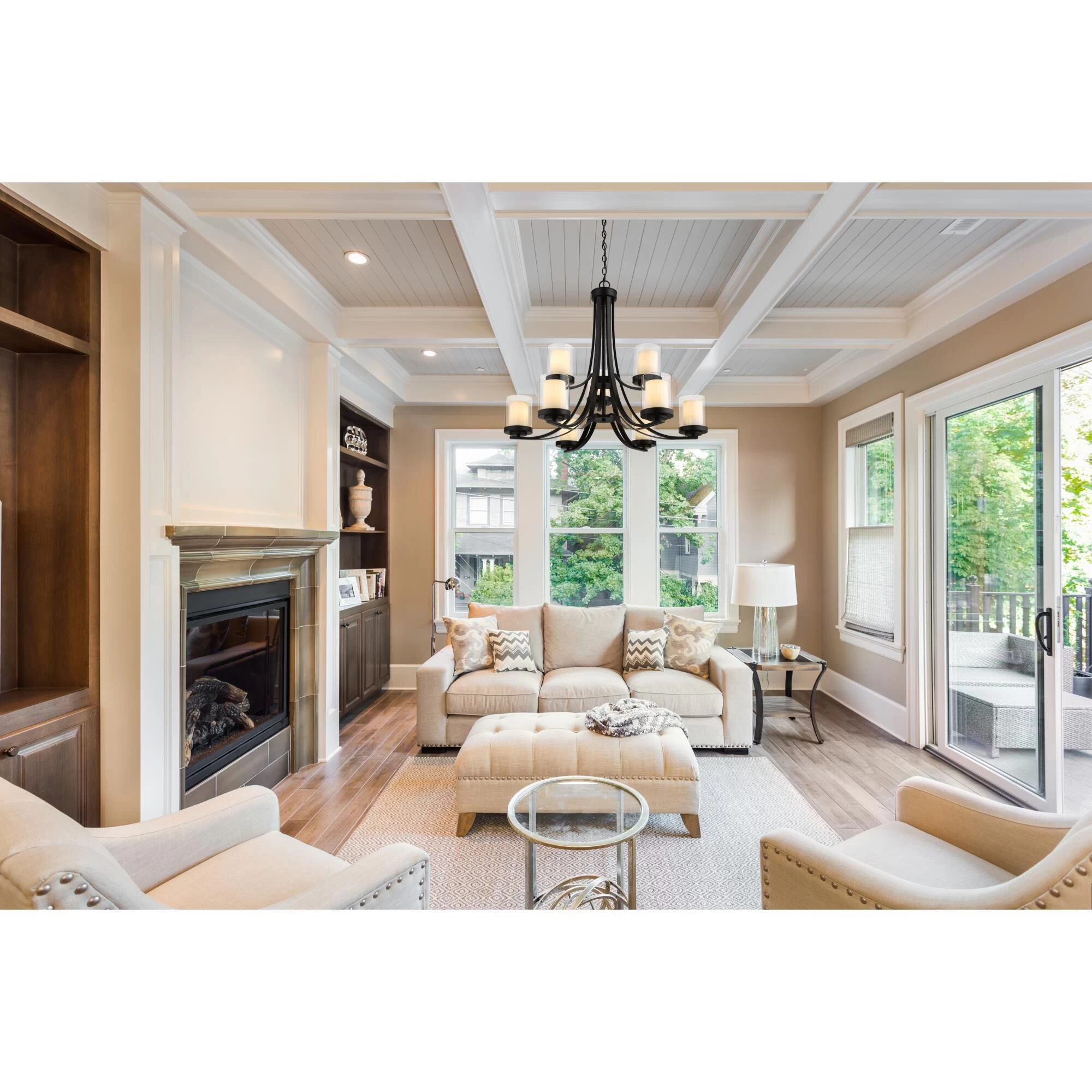 Willow 31 Inch 9 Light Chandelier By Z-Lite - Image 4