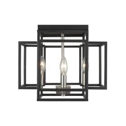 Titania 14 Inch 4 Light Flush Mount By Z-Lite