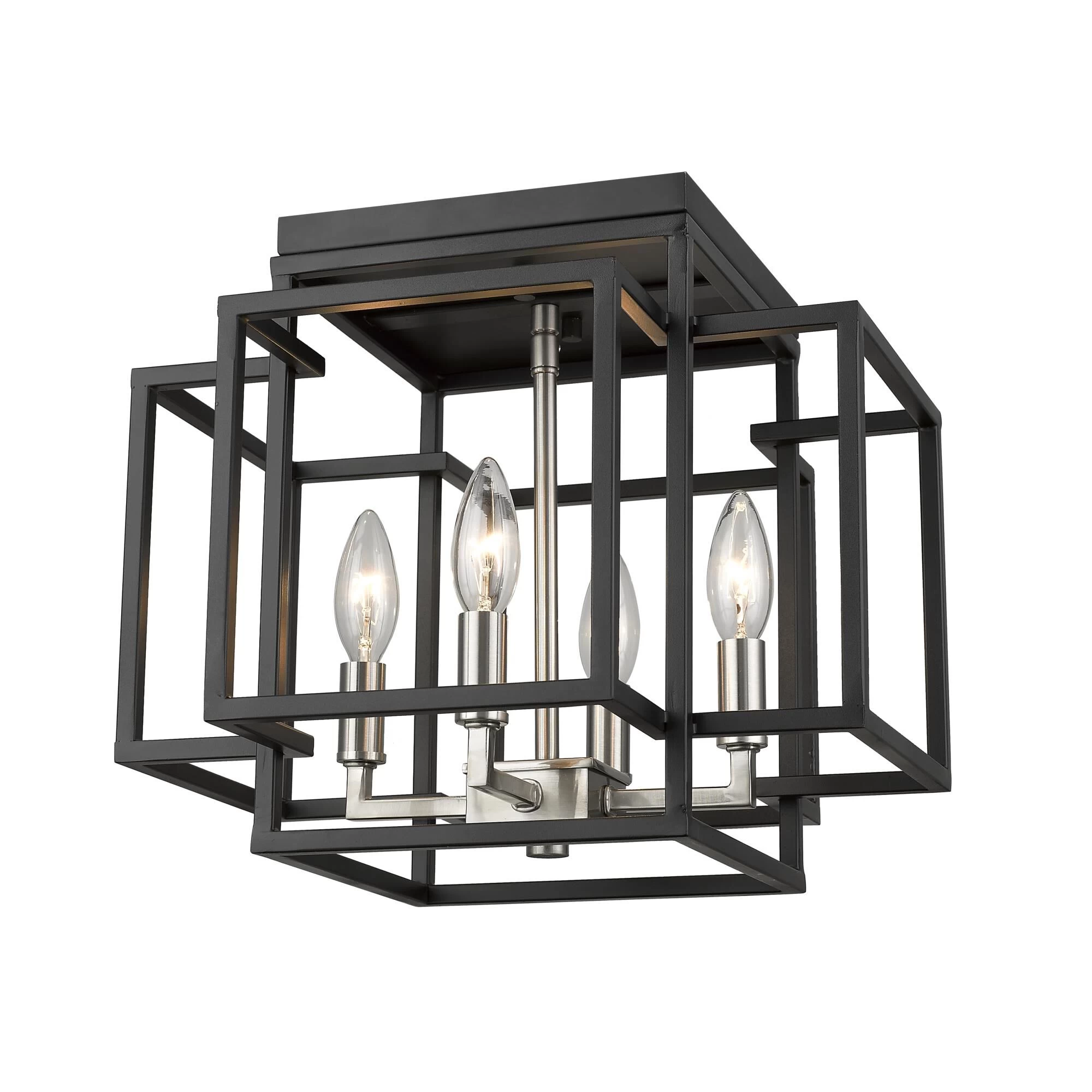 Titania 14 Inch 4 Light Flush Mount By Z-Lite - Image 4