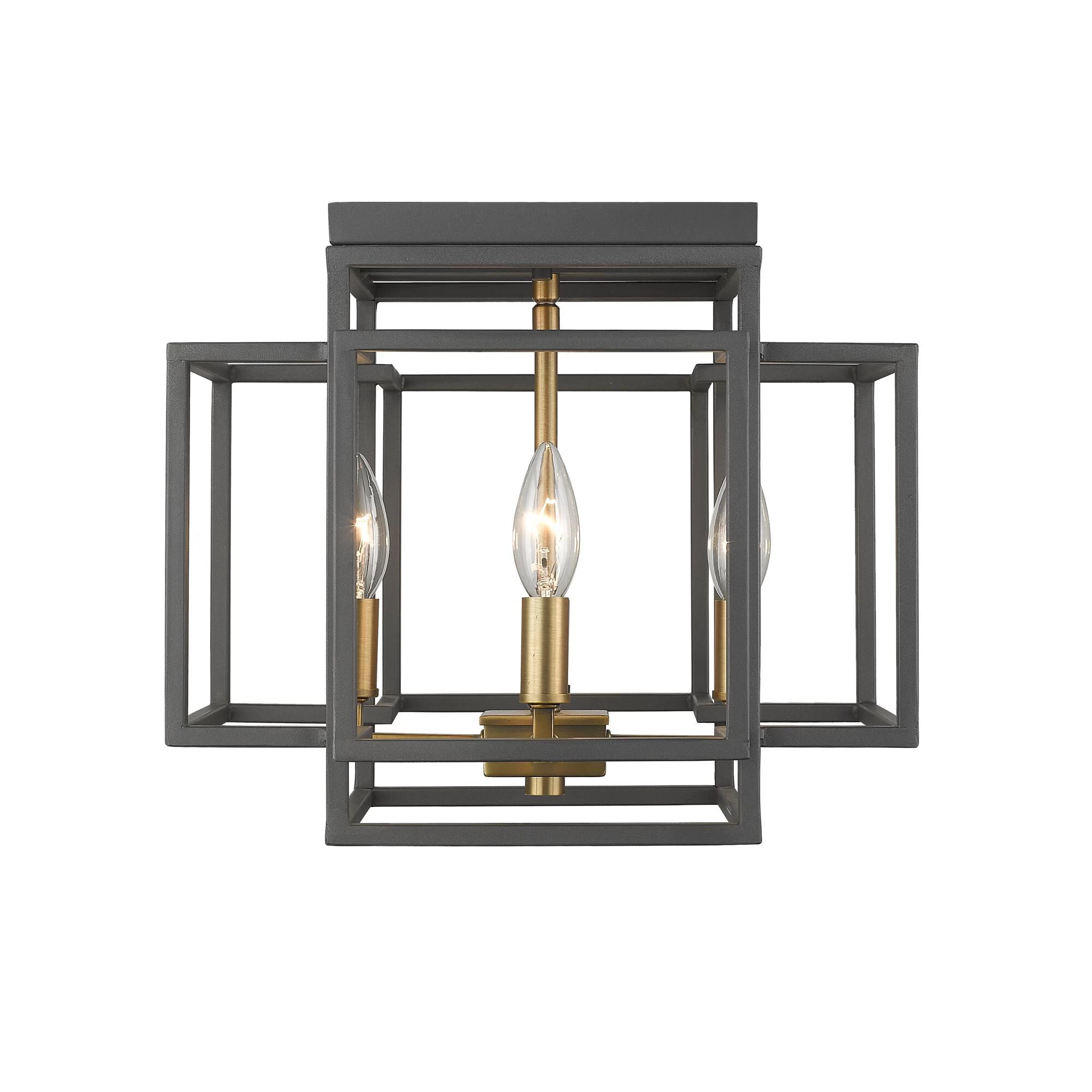 Titania 14 Inch 4 Light Flush Mount By Z-Lite - Image 6