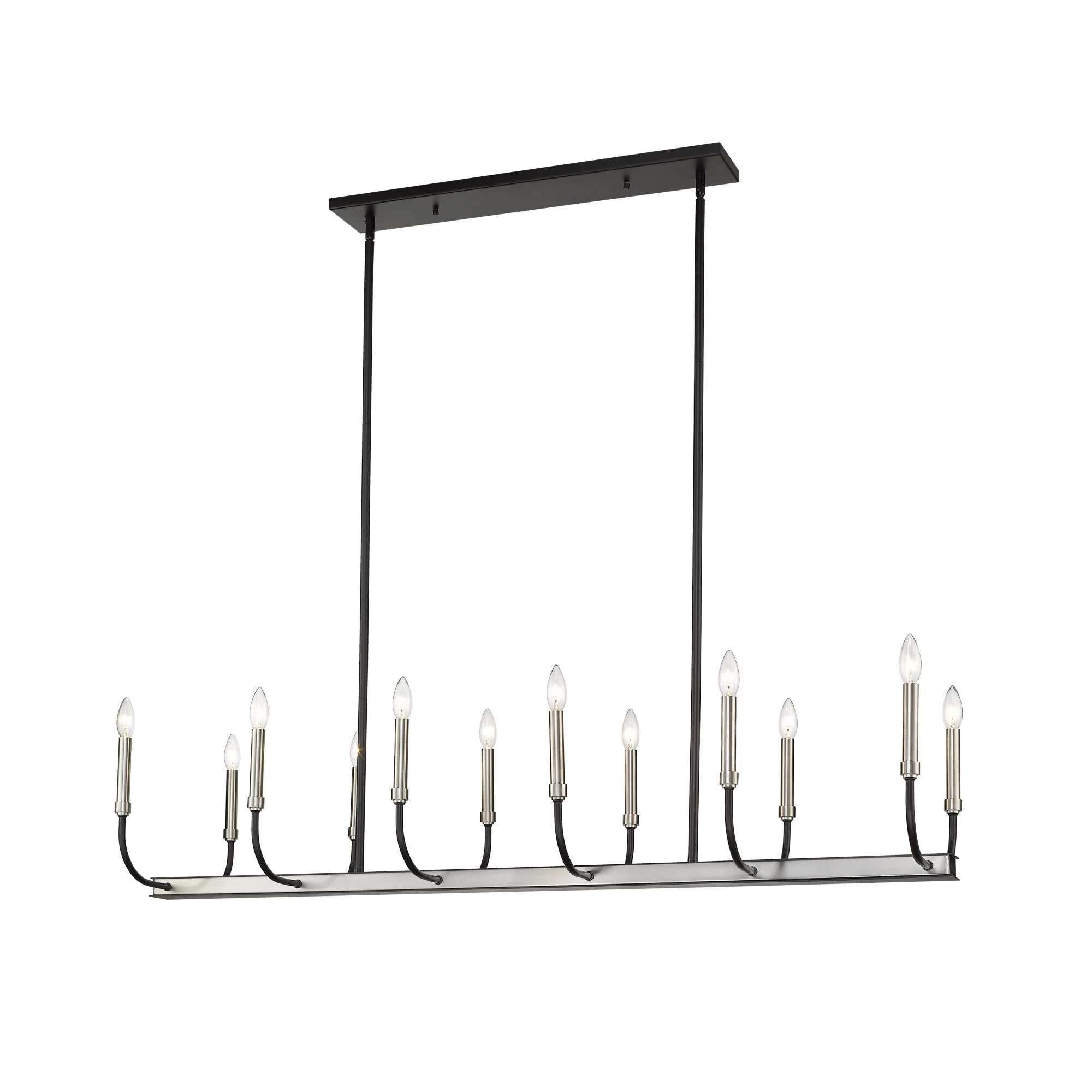 Haylie 56 Inch 12 Light Linear Suspension Light By Z-Lite - Image 2
