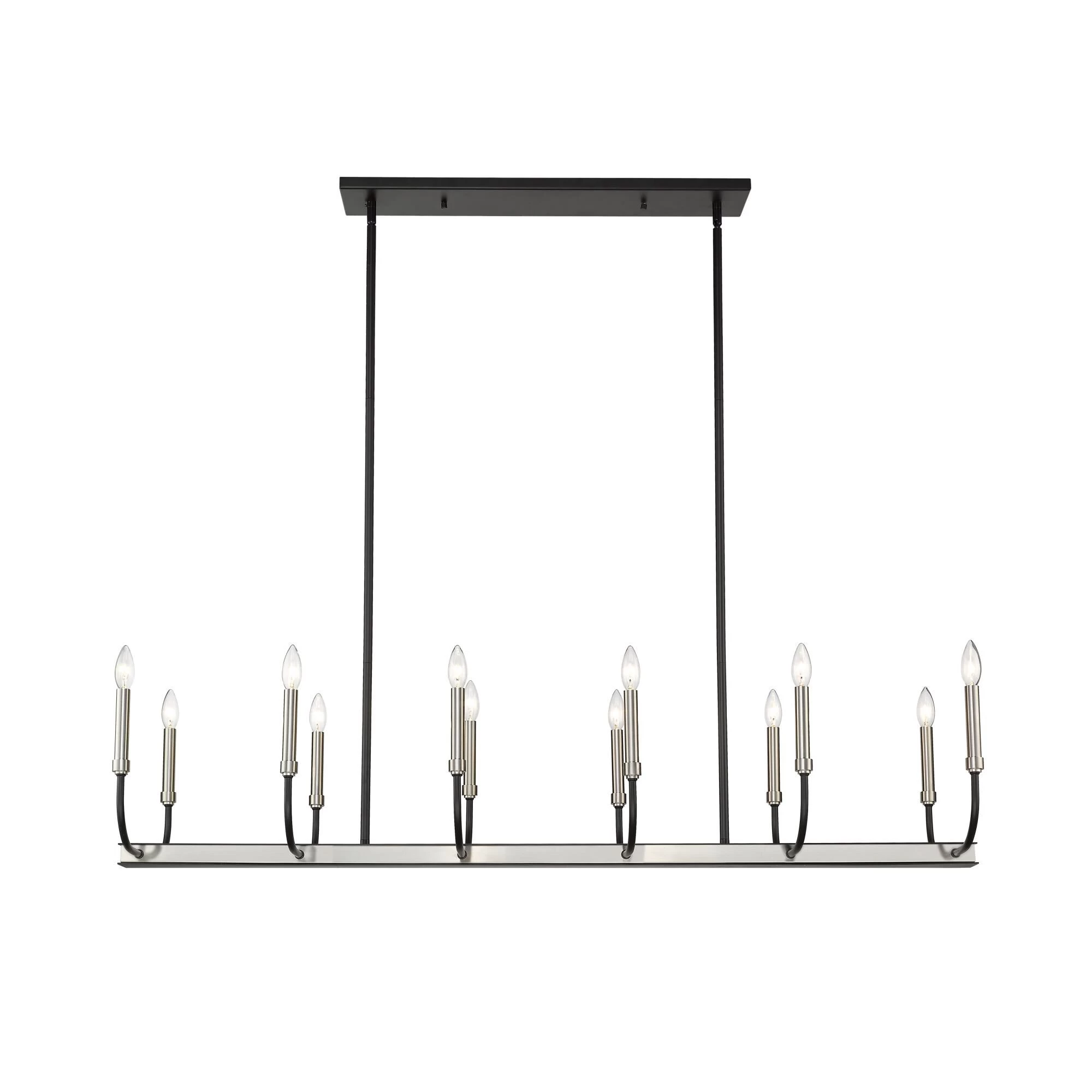 Haylie 56 Inch 12 Light Linear Suspension Light By Z-Lite