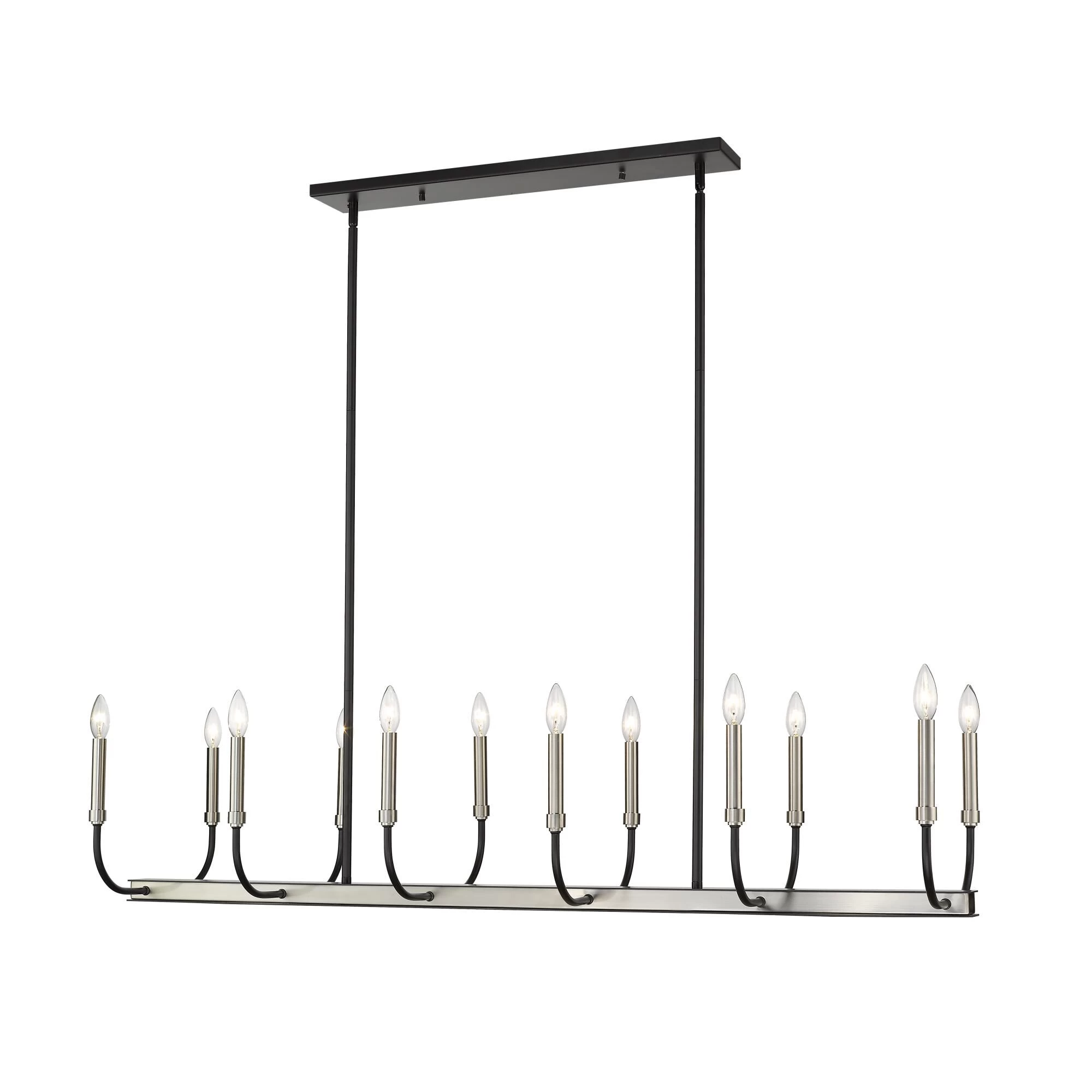 Haylie 56 Inch 12 Light Linear Suspension Light By Z-Lite - Image 5