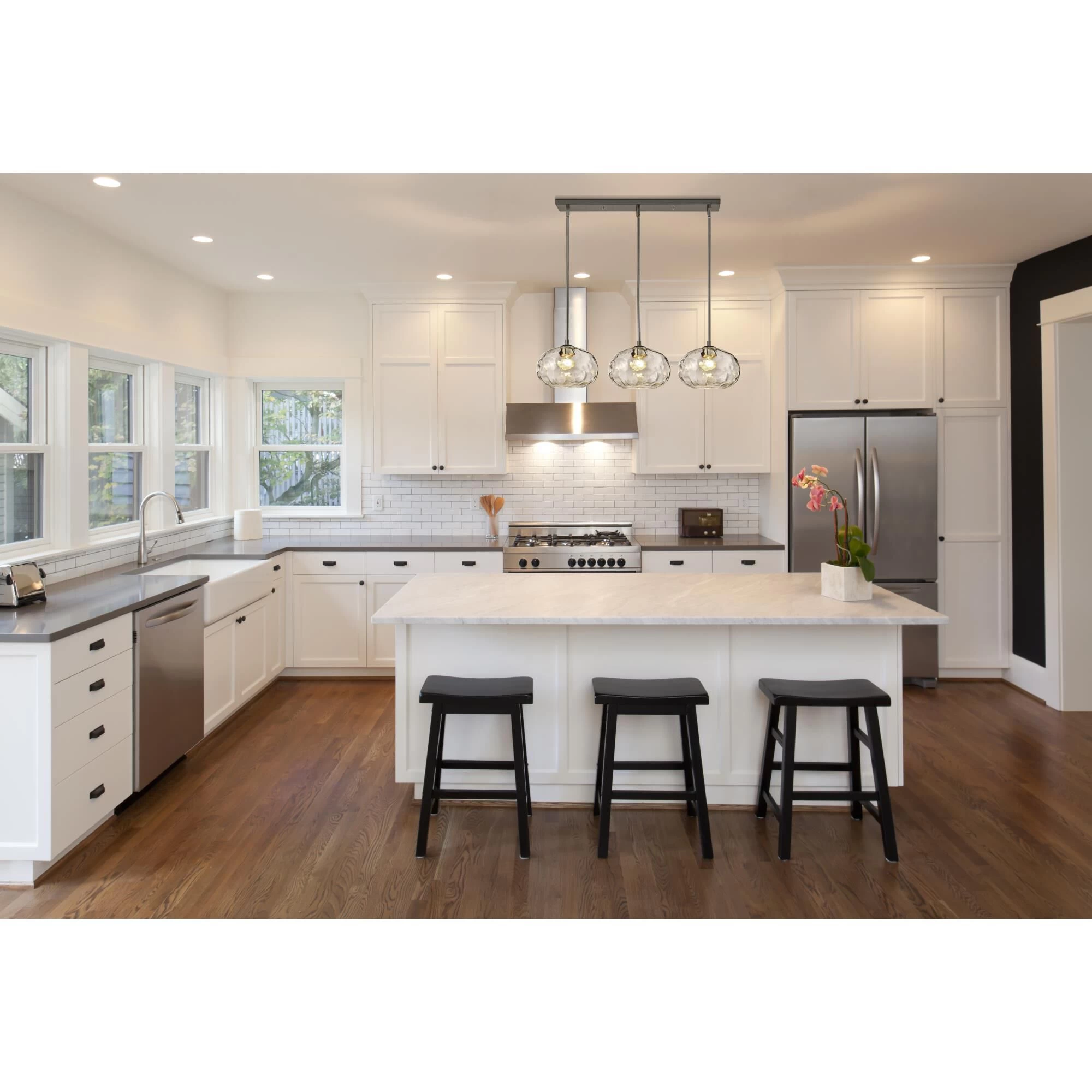 Chloe 36 Inch 3 Light Linear Suspension Light By Z-Lite - Image 11