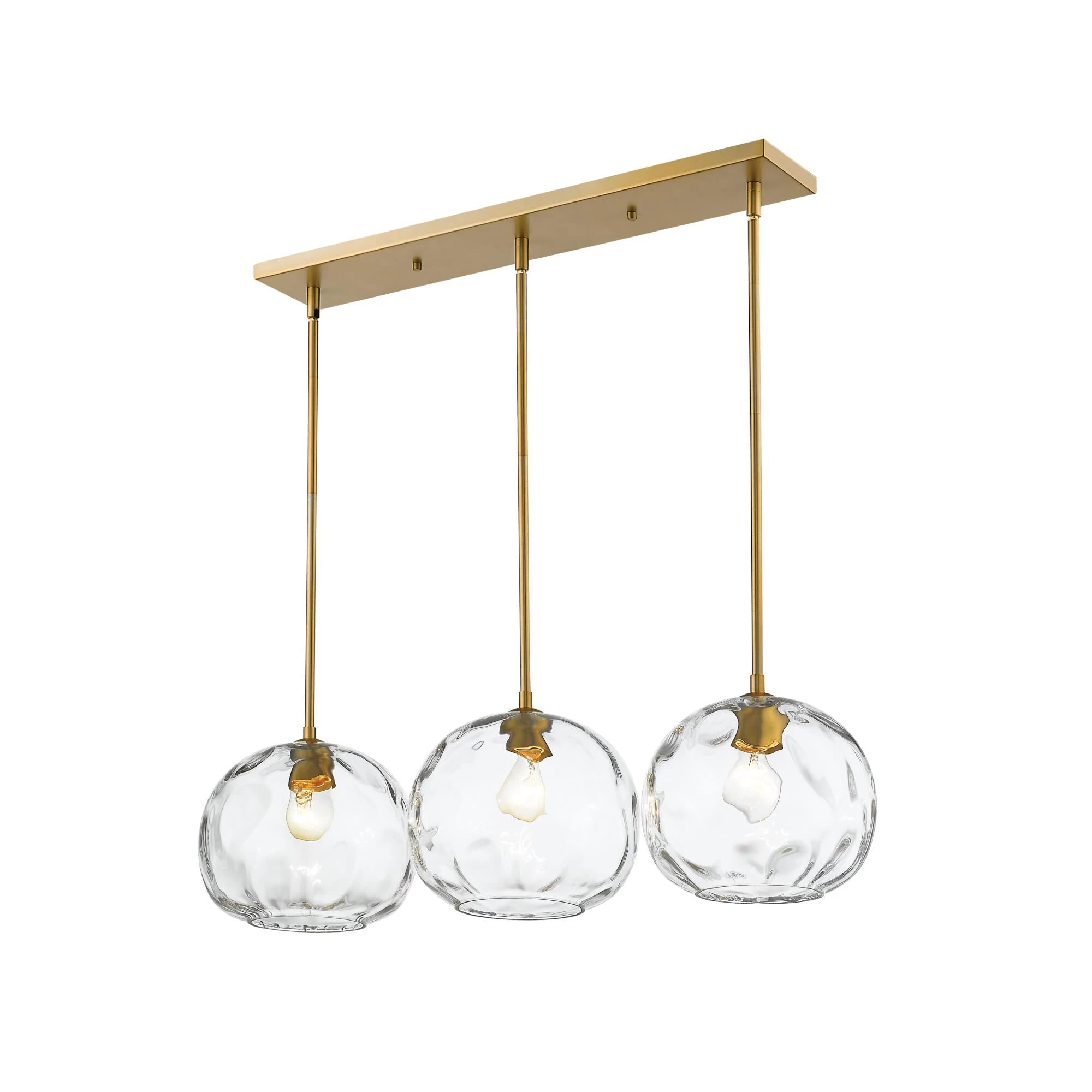 Chloe 36 Inch 3 Light Linear Suspension Light By Z-Lite - Image 2
