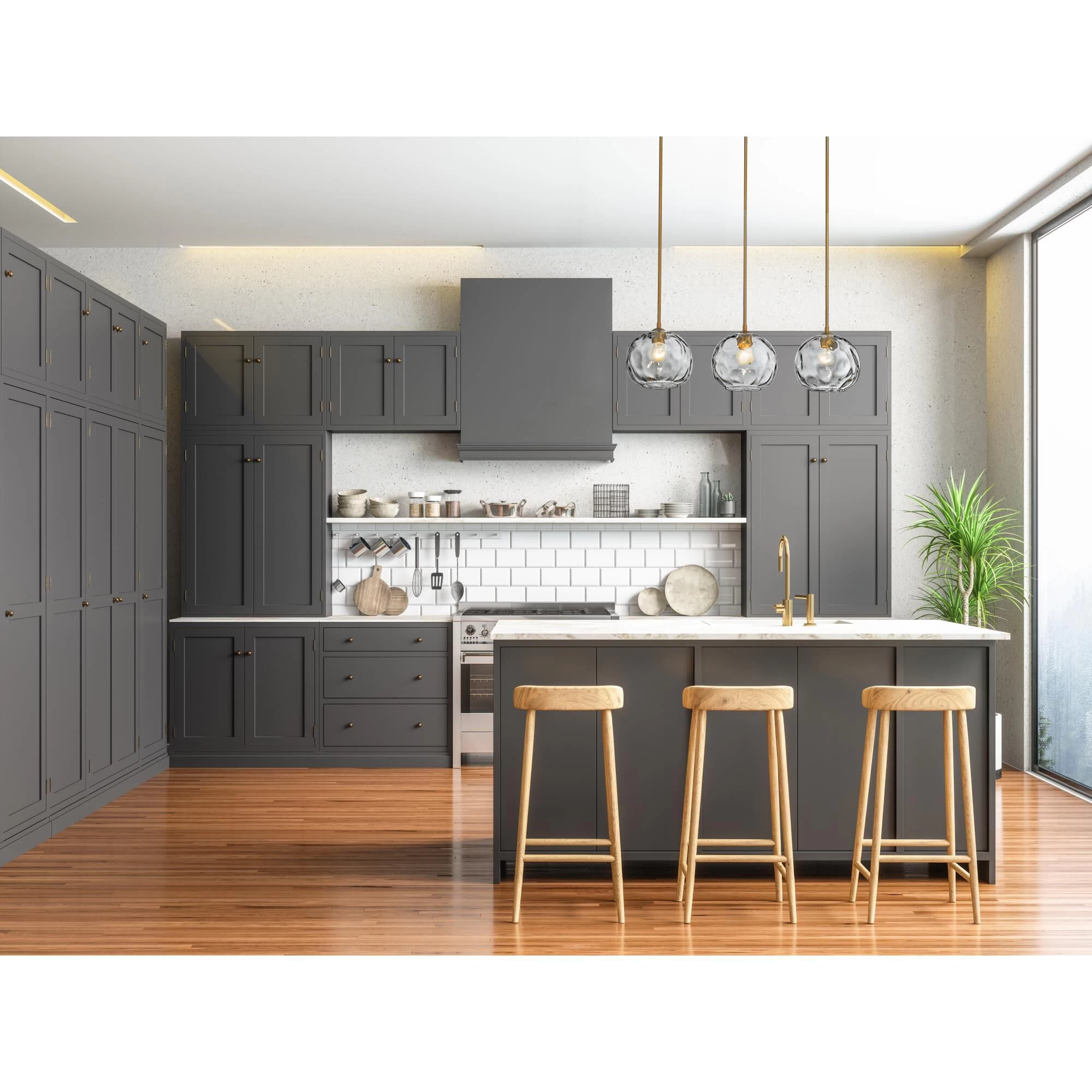 Chloe 36 Inch 3 Light Linear Suspension Light By Z-Lite - Image 4