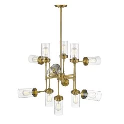 Calliope 36 Inch 12 Light Chandelier By Z-Lite